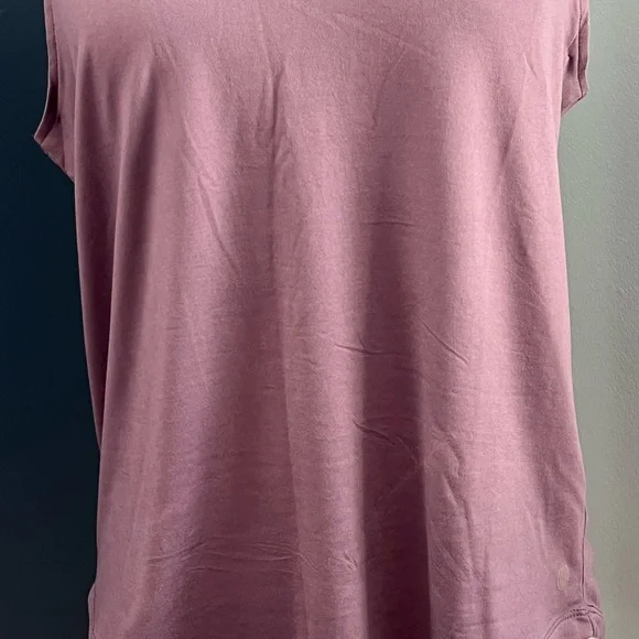 Balance Collection Women’s Mauve Cutout Athletic Tank Top Medium - Picture 4 of 7
